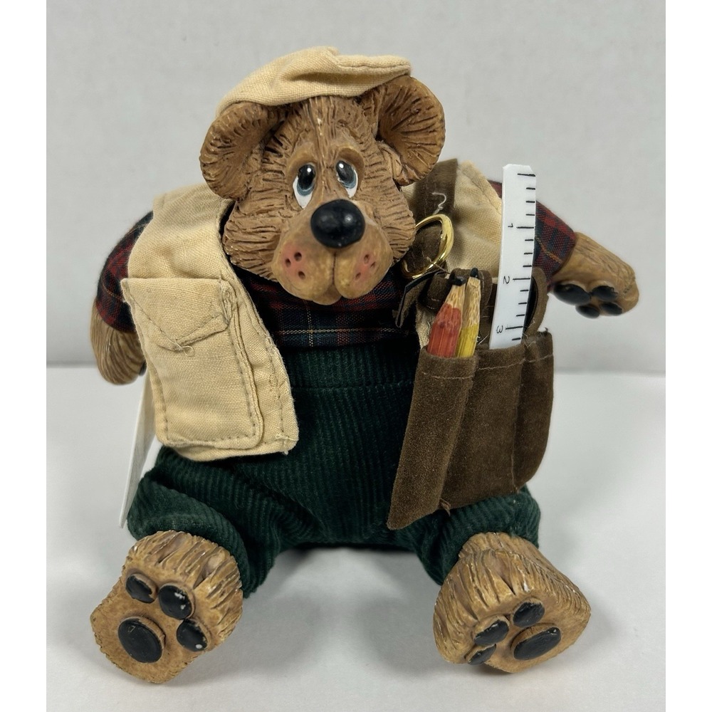 Homer Improvement Bear The Country Folks With Tools Shelf Sitter Russ